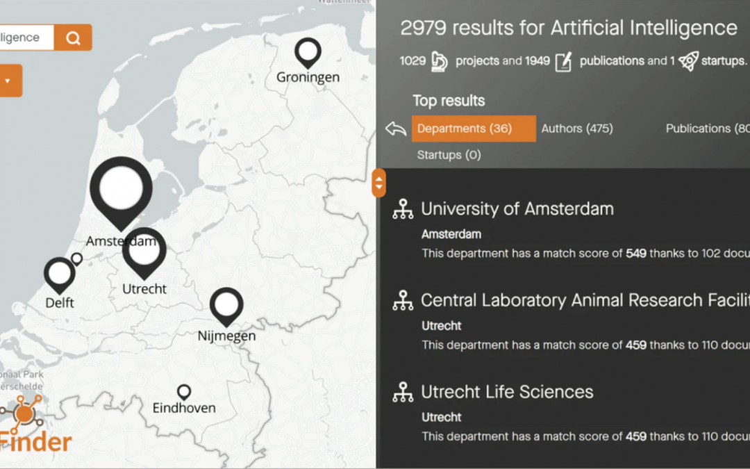 Techleap.nl, Dutch universities and TNO launched ScienceFinder colab with IDfuse